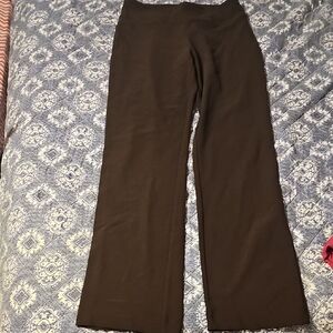 Boston Proper Dark Brown Wide Leg Pants